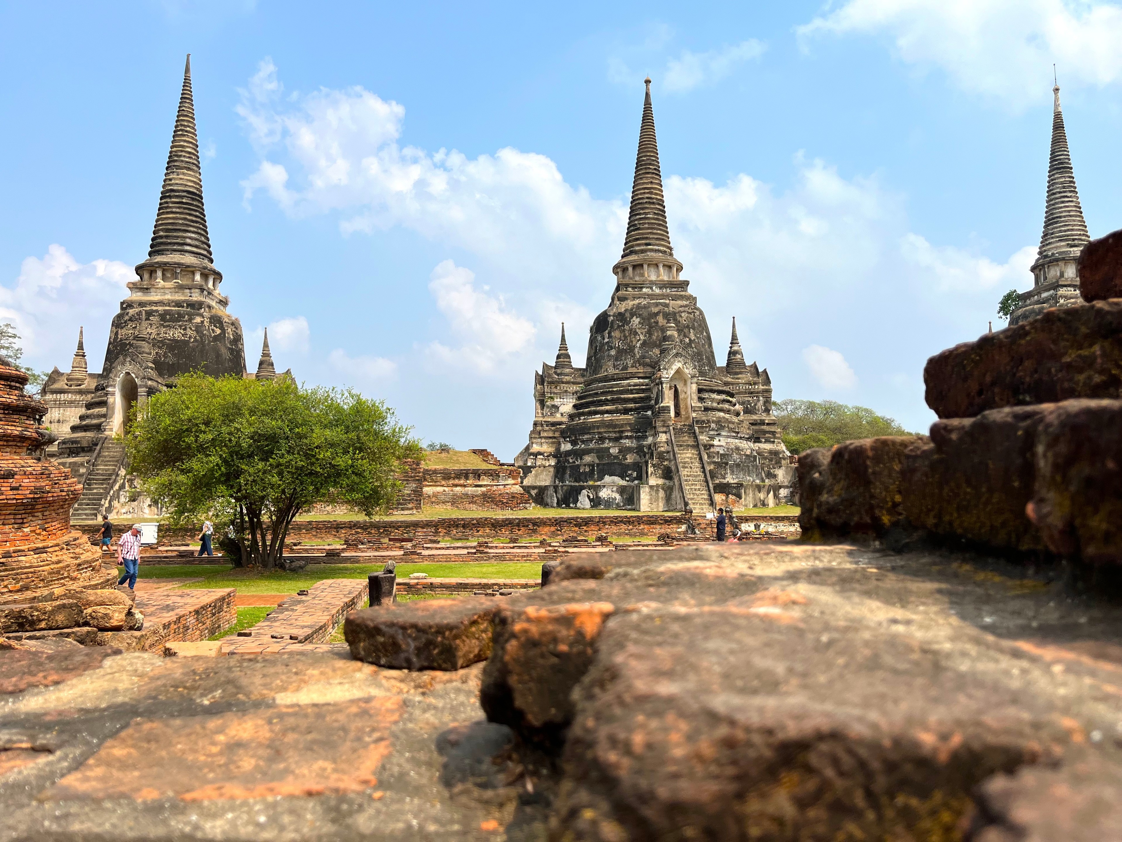 Tempelruinen in Thailand